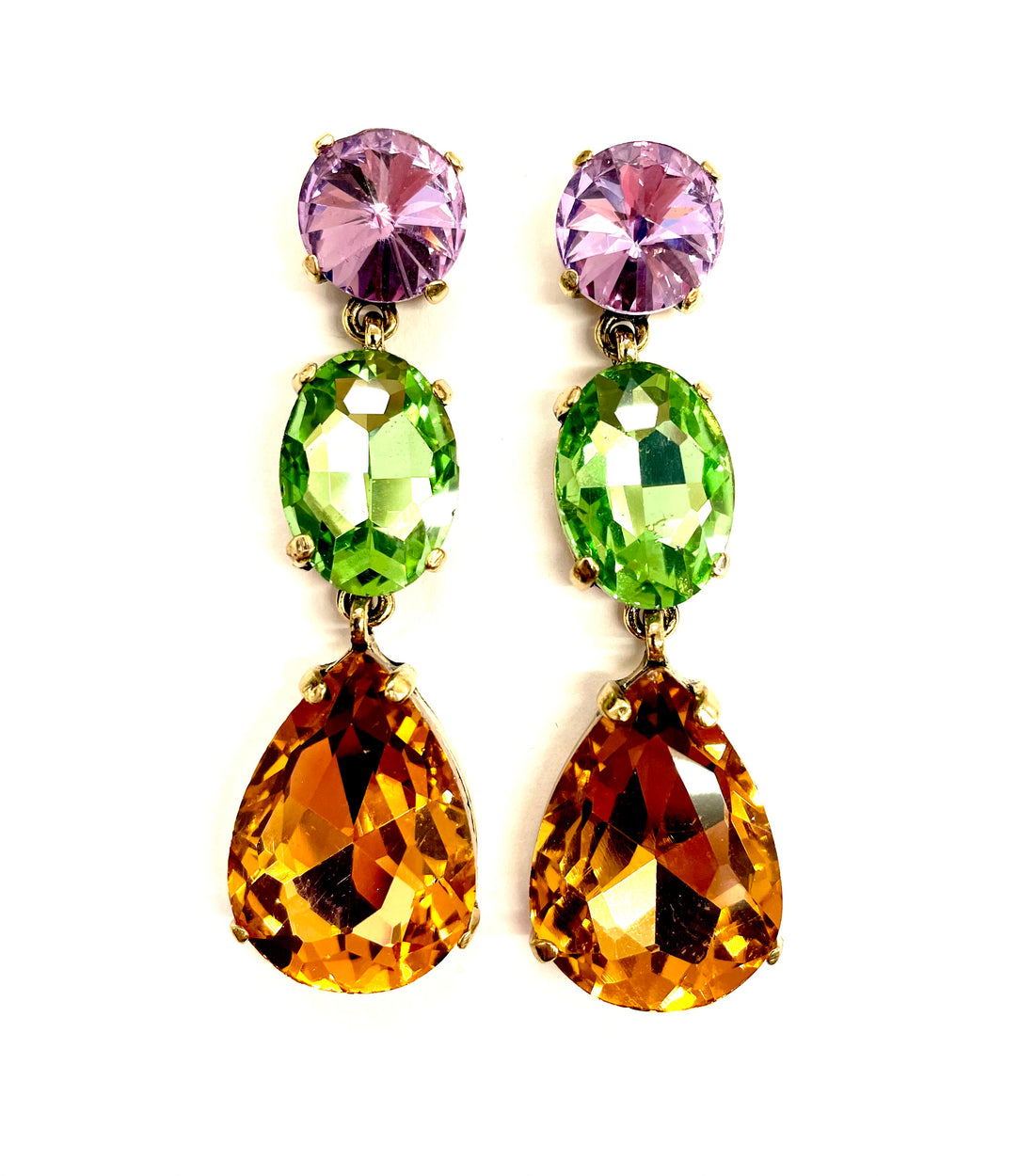 Crystal Classy Drop Ear