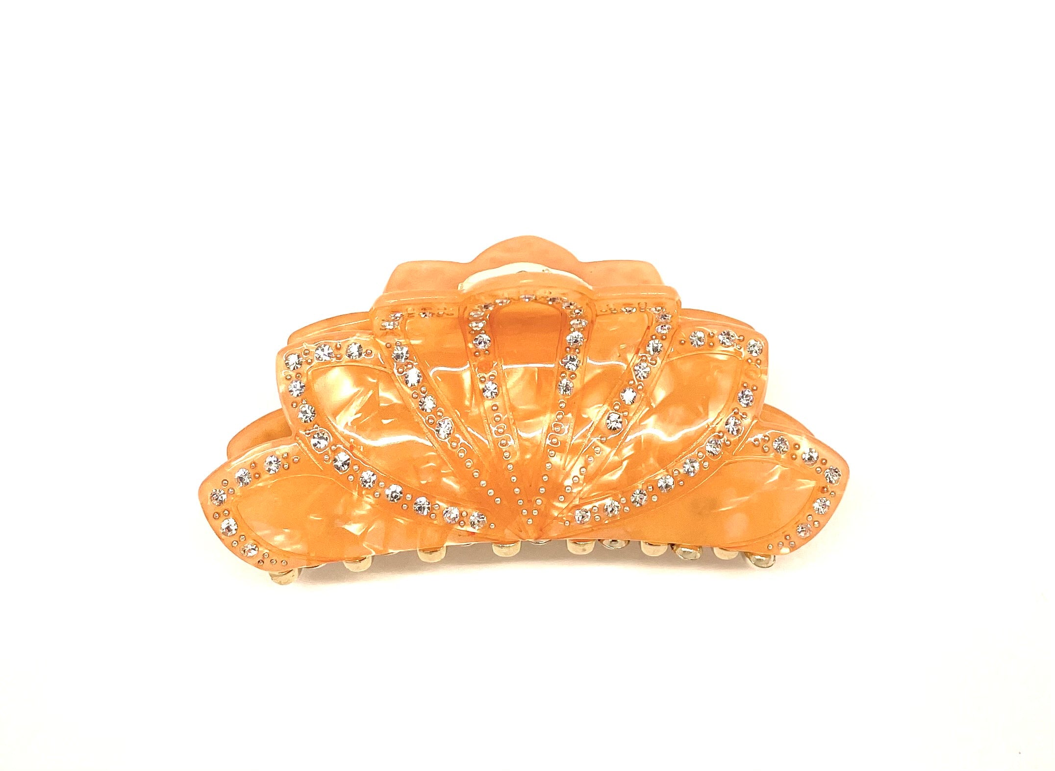 Simi Flower Hairclip - Orange