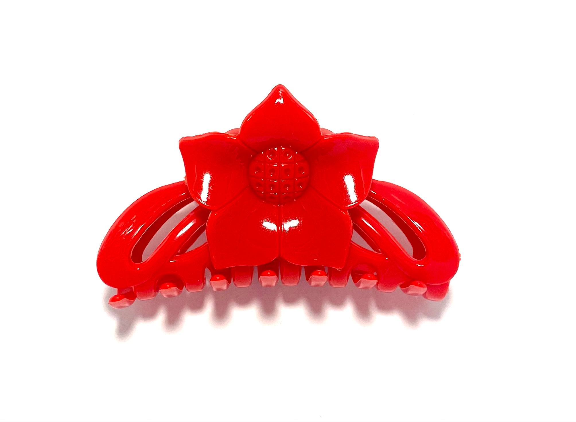 Flower Hairclip Small - Red