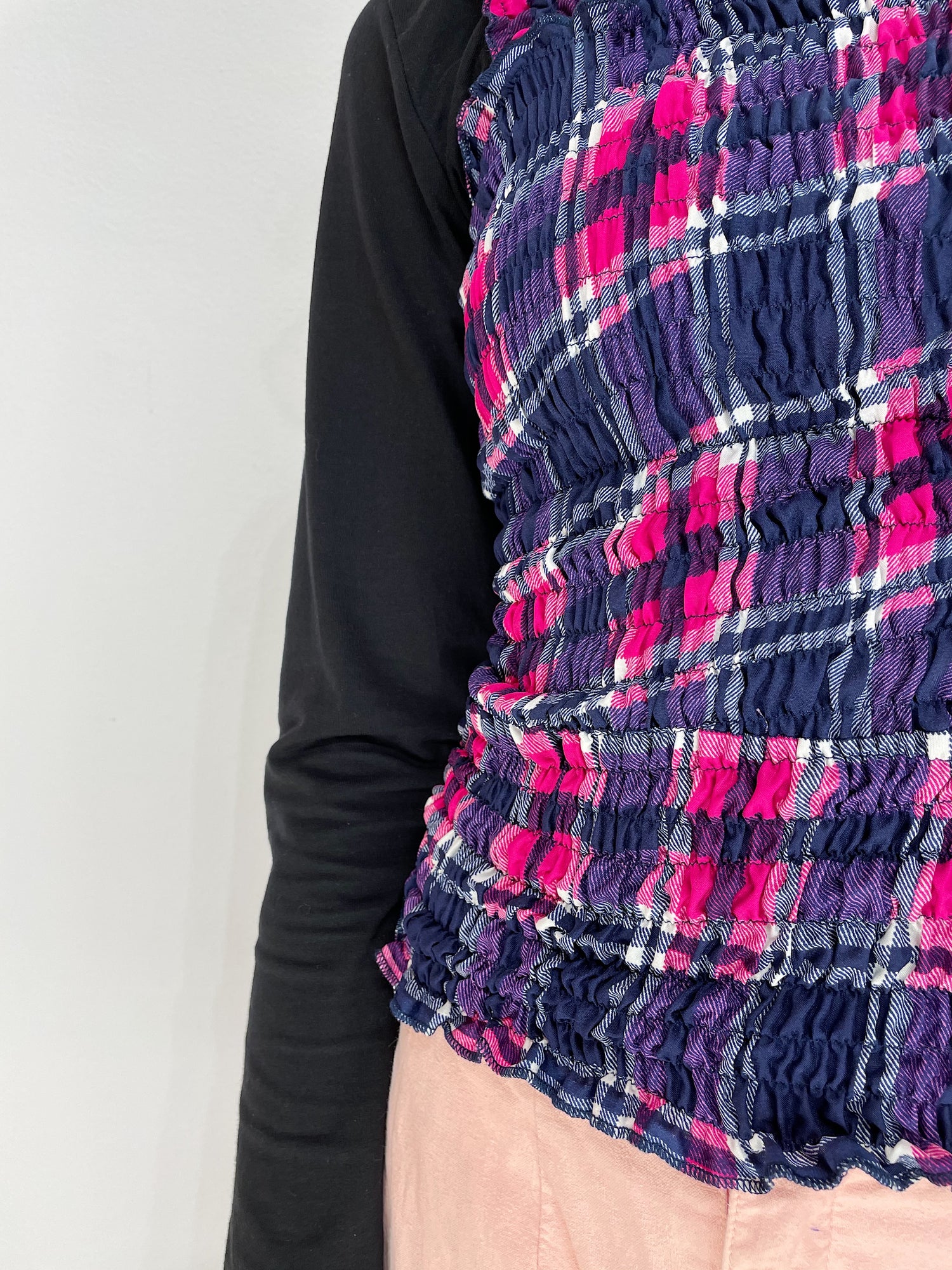 Smock Top - Pink / Lilla