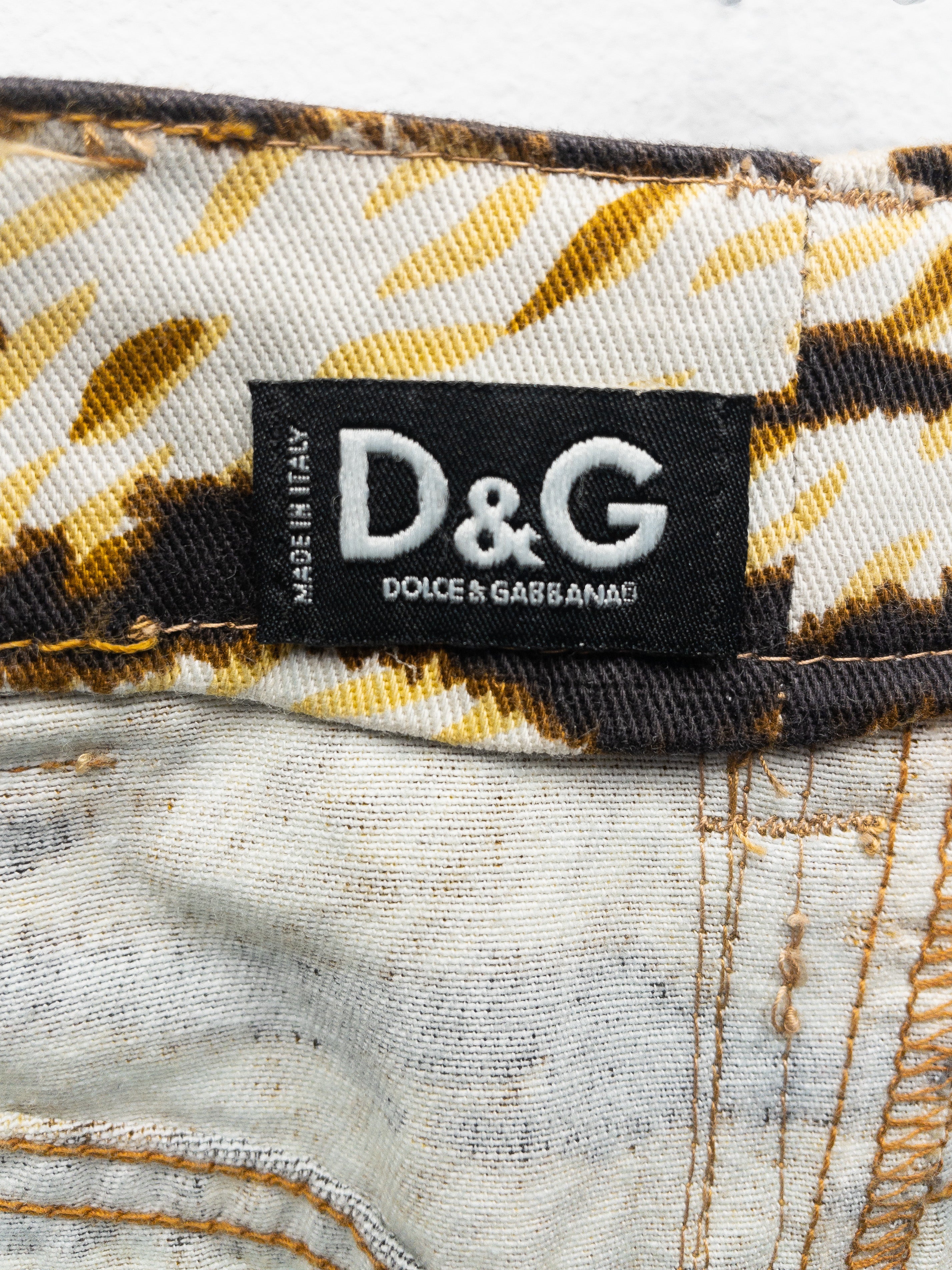 Dolce &amp; Gabbana Denim Nederdel