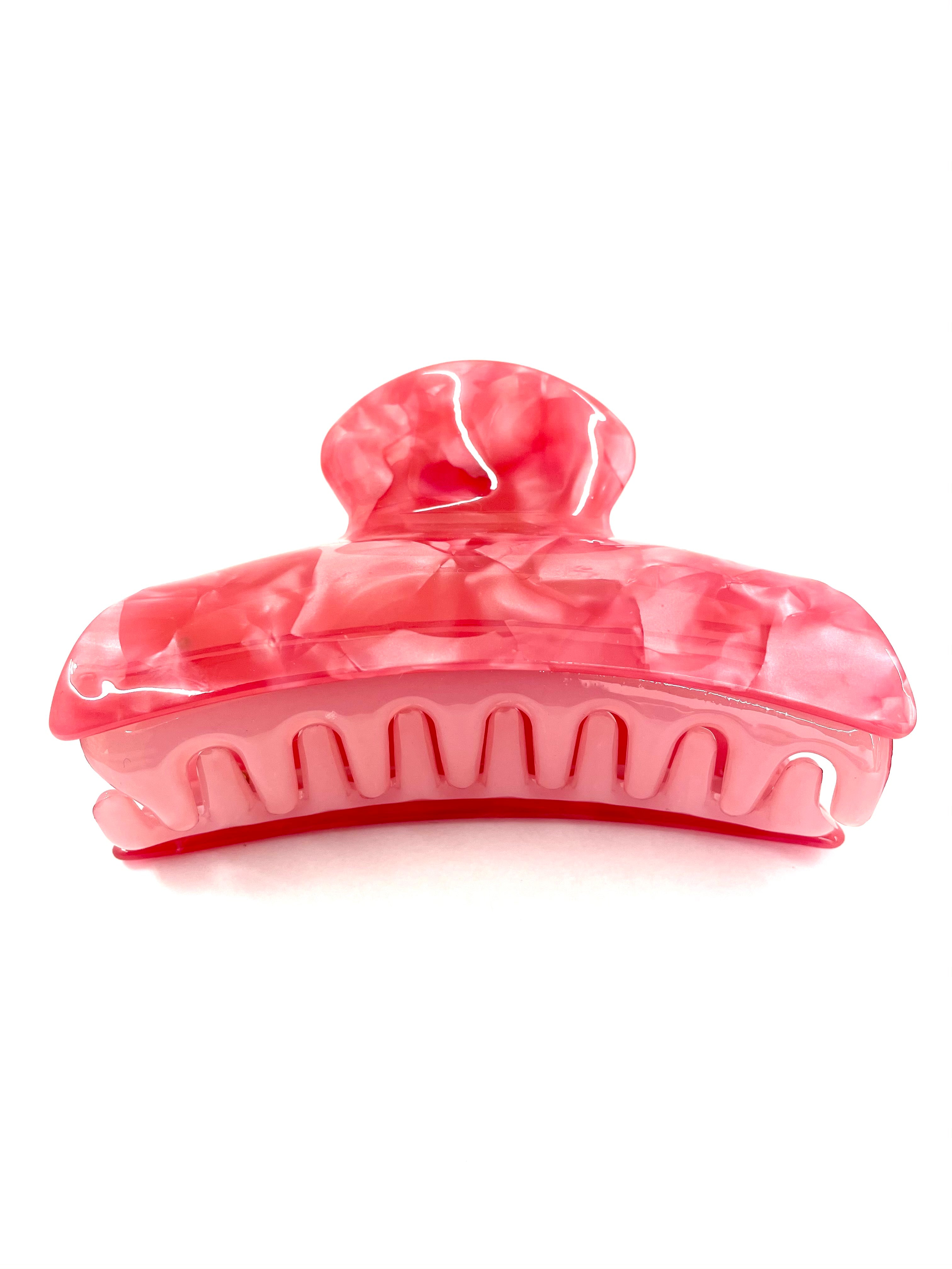 Puzzle Hairclip - Hot Pink