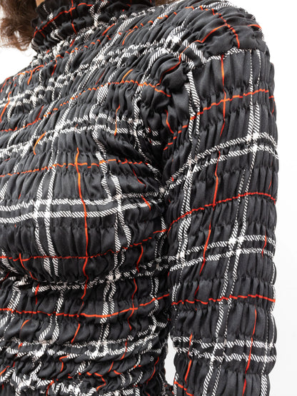 Smock Top Sorte Tern - Long Sleeve