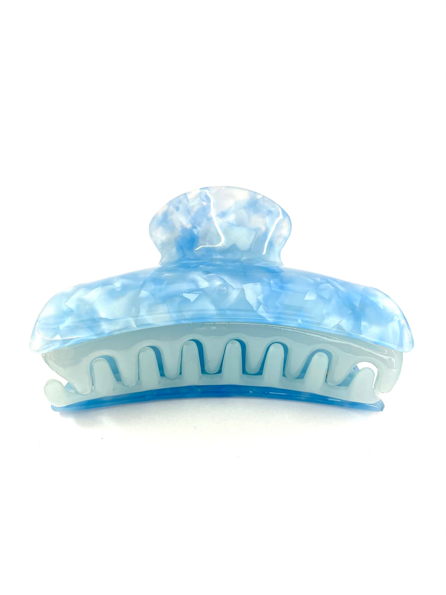 Puzzle Hairclip - Light Blue