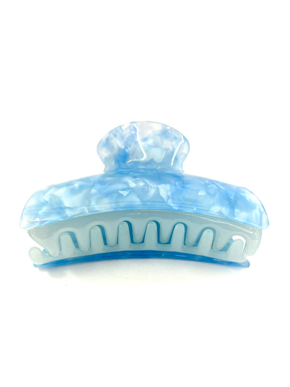 Puzzle Hairclip - Light Blue