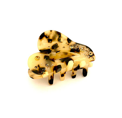 Baby Simi Heart Hairclip - Tortoise