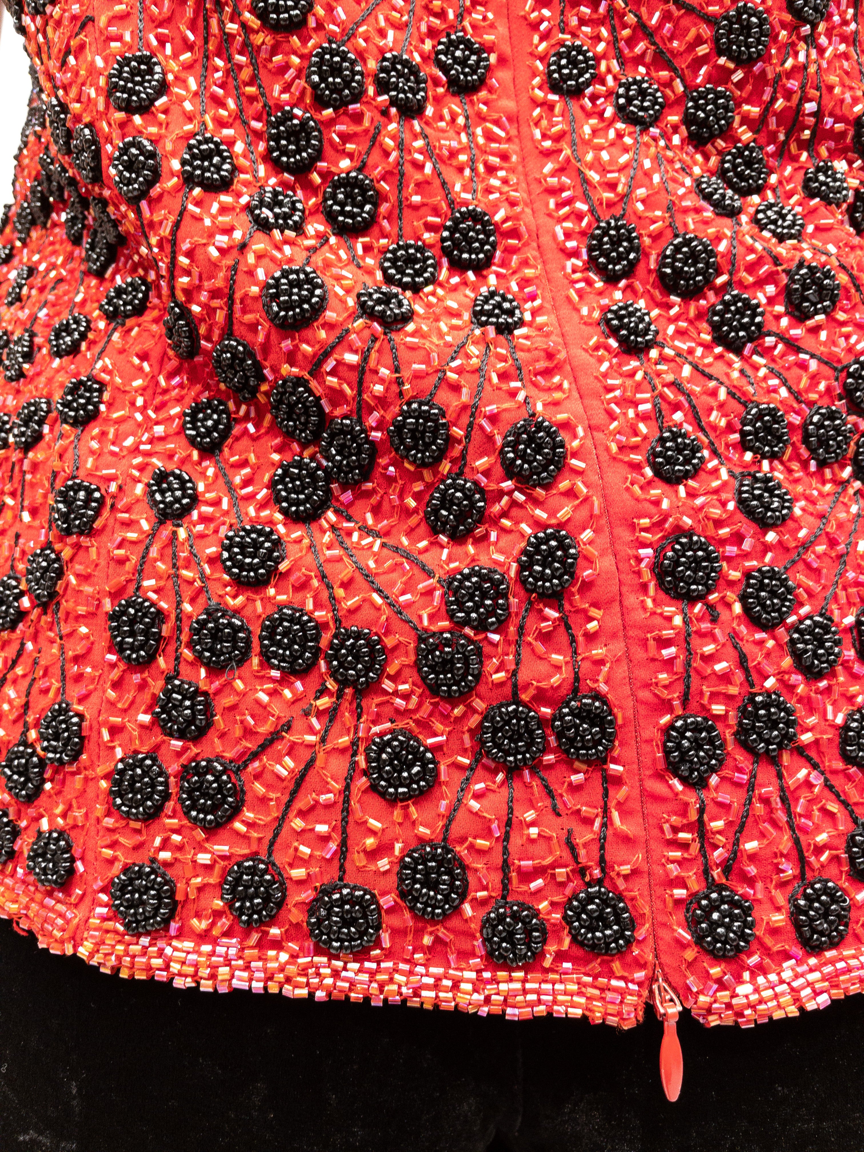 Vintage Christmas Perle Top