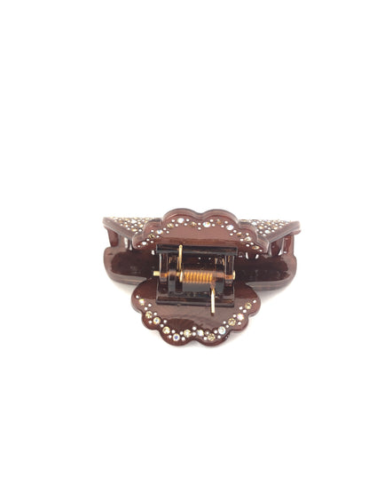 Moonlight Hairclip - Brown