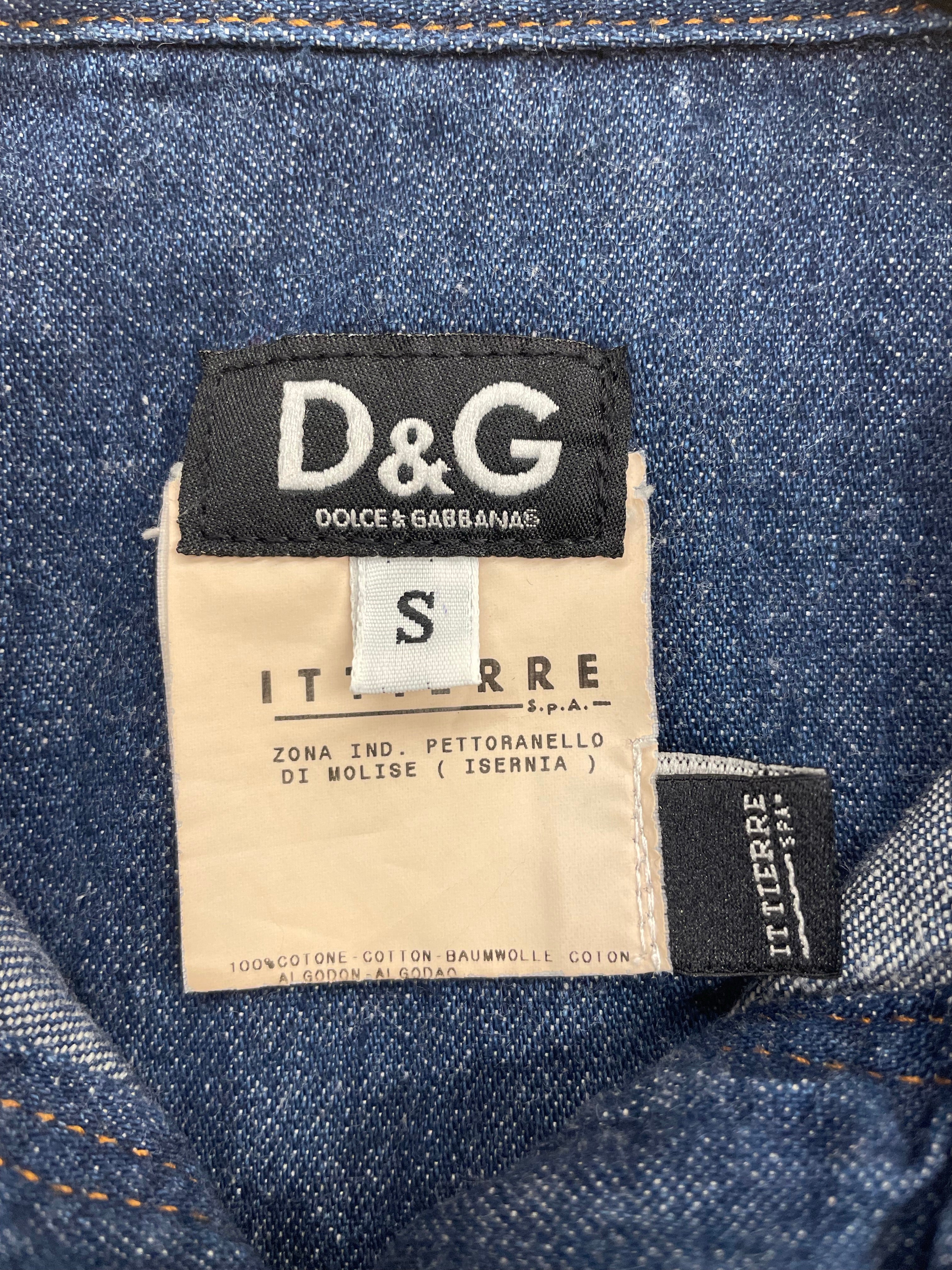 Dolce &amp; Gabbana Denimskjorte