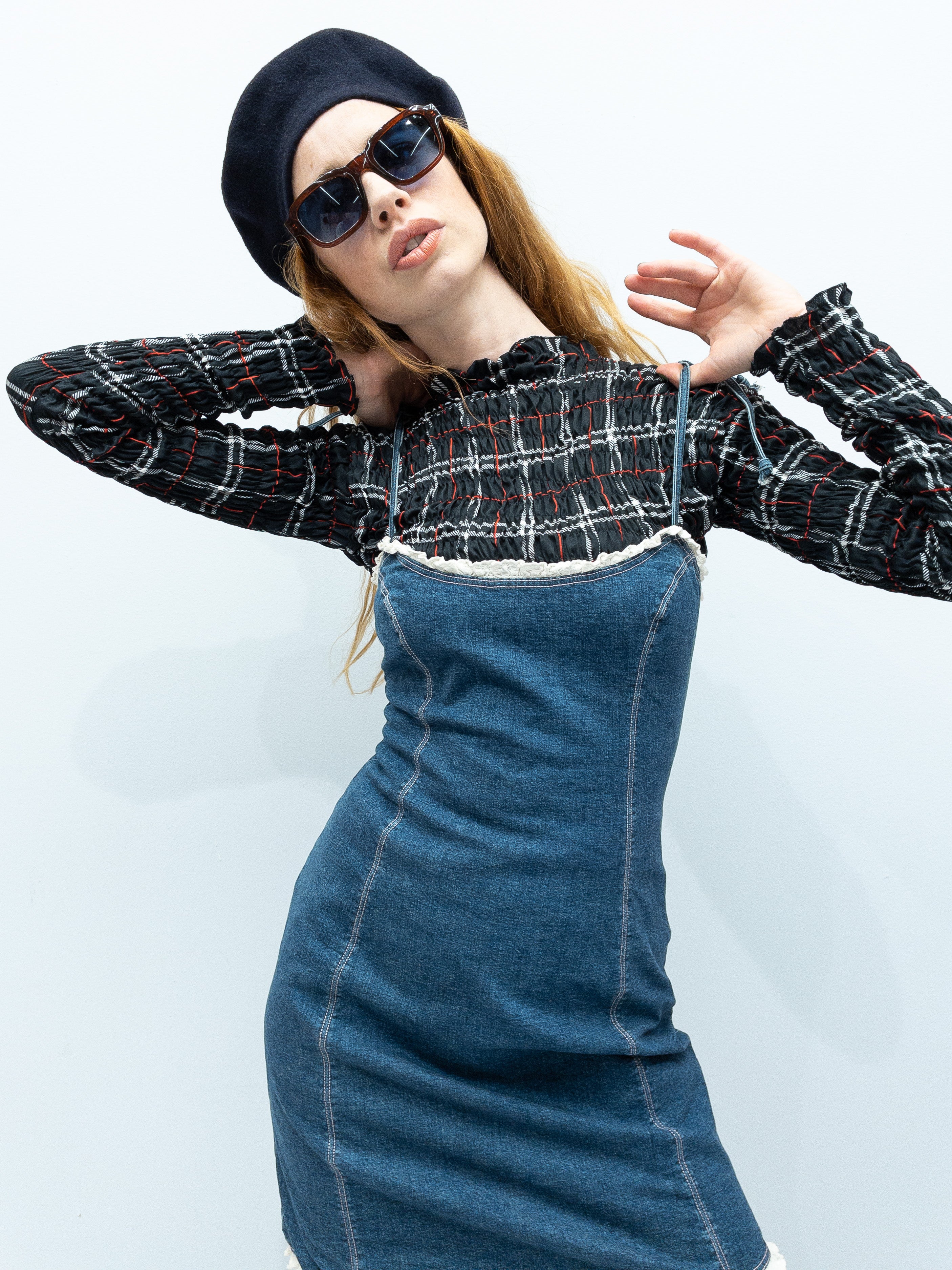 Vintage MOSCHINO Denimkjole