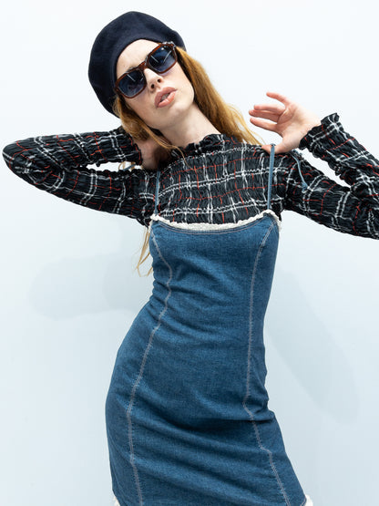 Vintage MOSCHINO Denimkjole