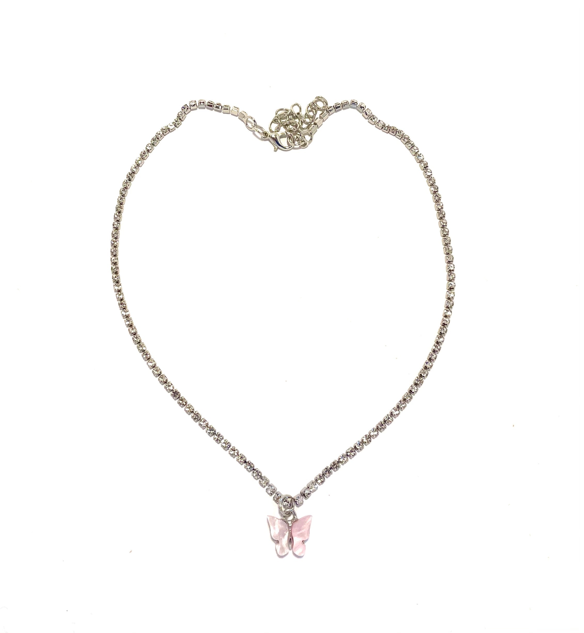 Butterfly Necklace Single