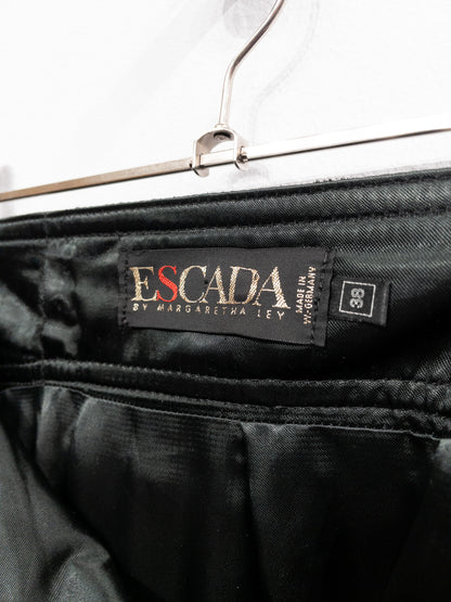 Escada Lædernederdel