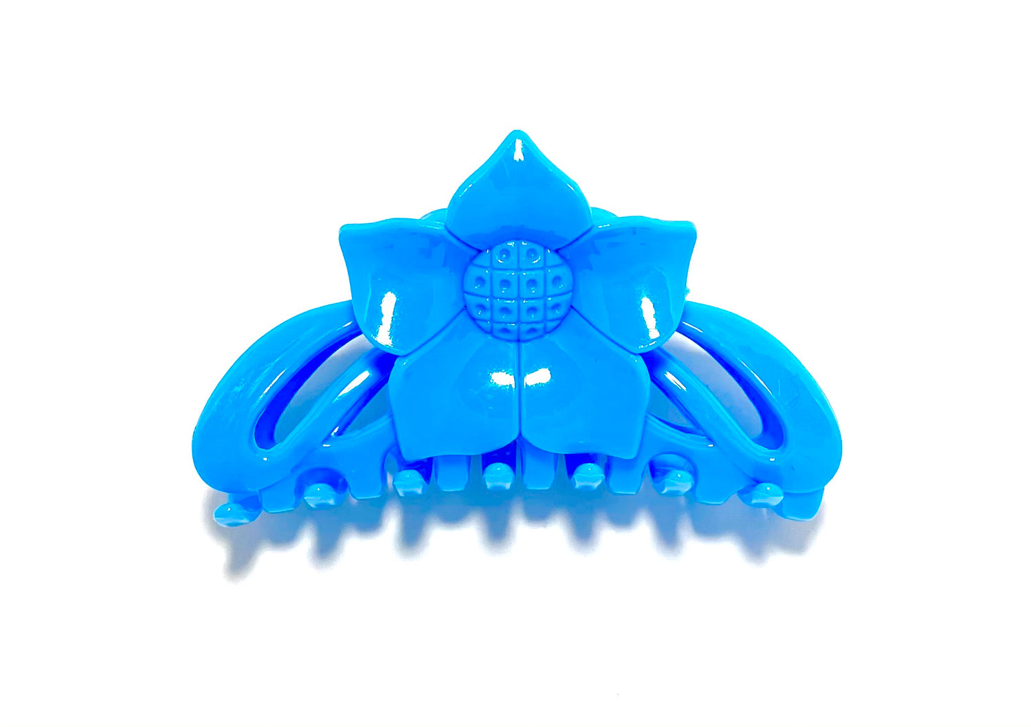 Flower Hairclip Small - Blue