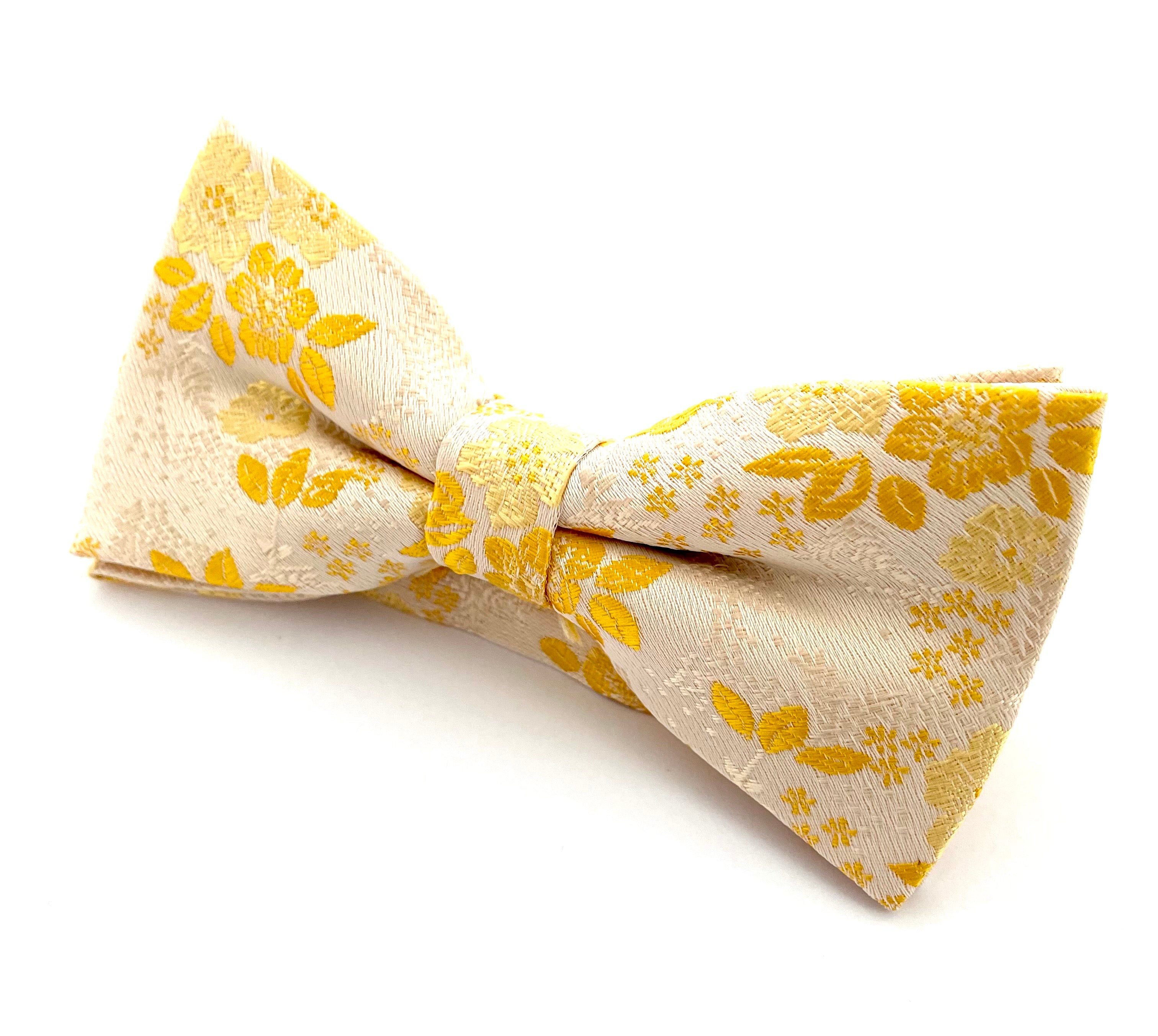 Bowtie Classic - Gule blomster