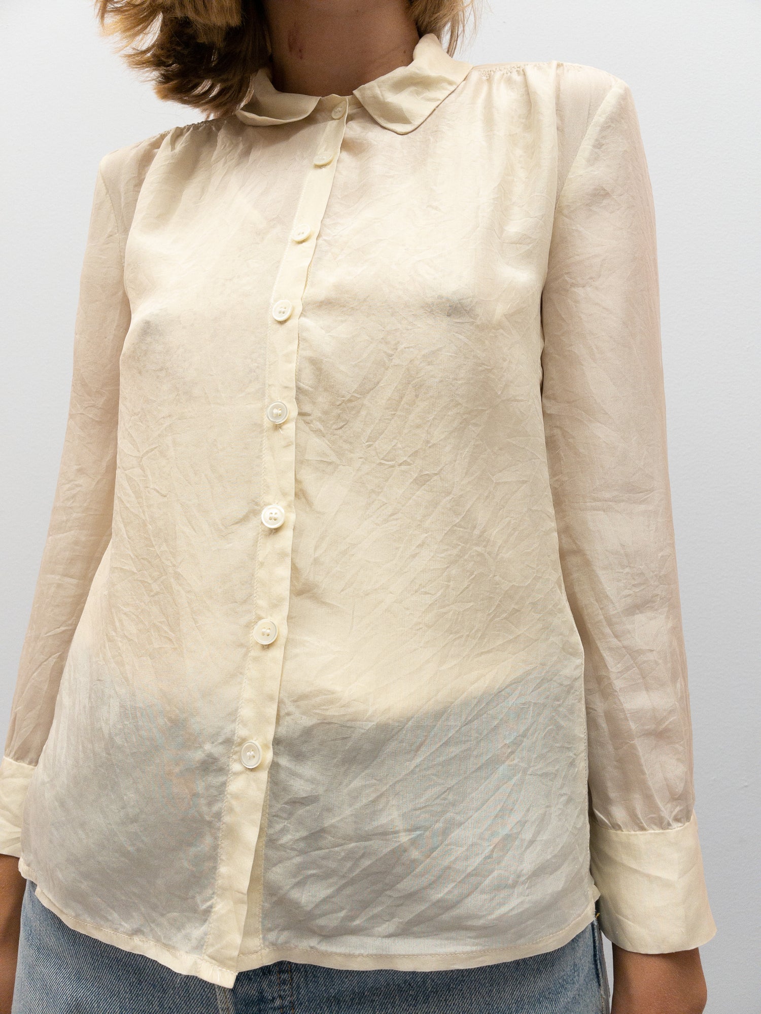 DKNY Silkeskjorte