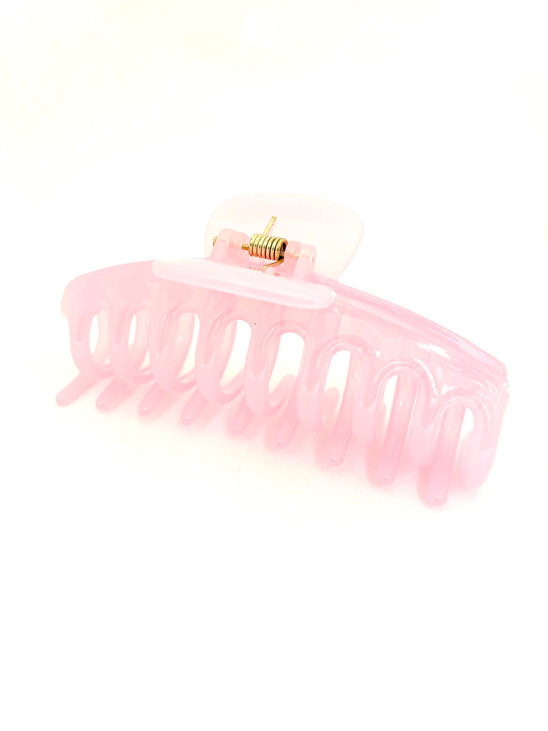 Big Hair Claw - Clear Pink
