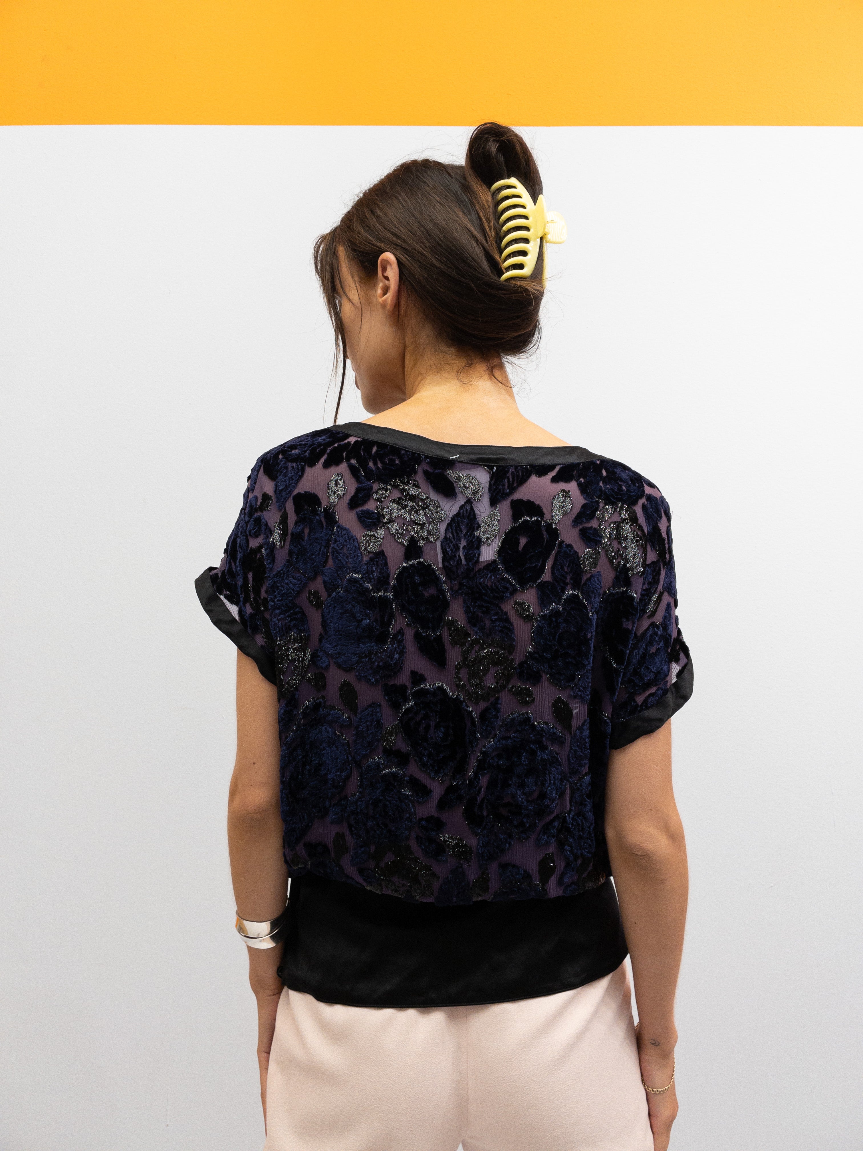 Escada Glitterbluse