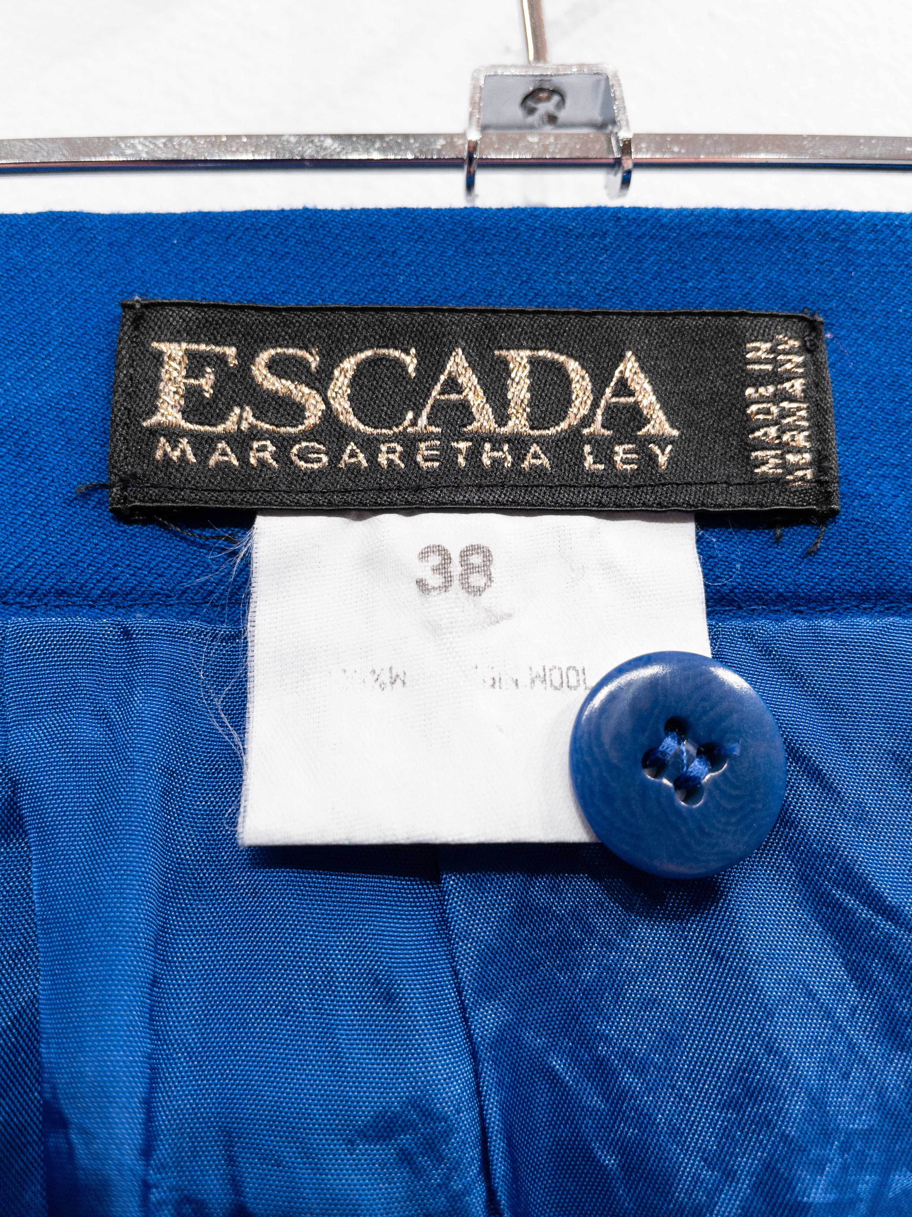 Koboltblå Escada Nederdel