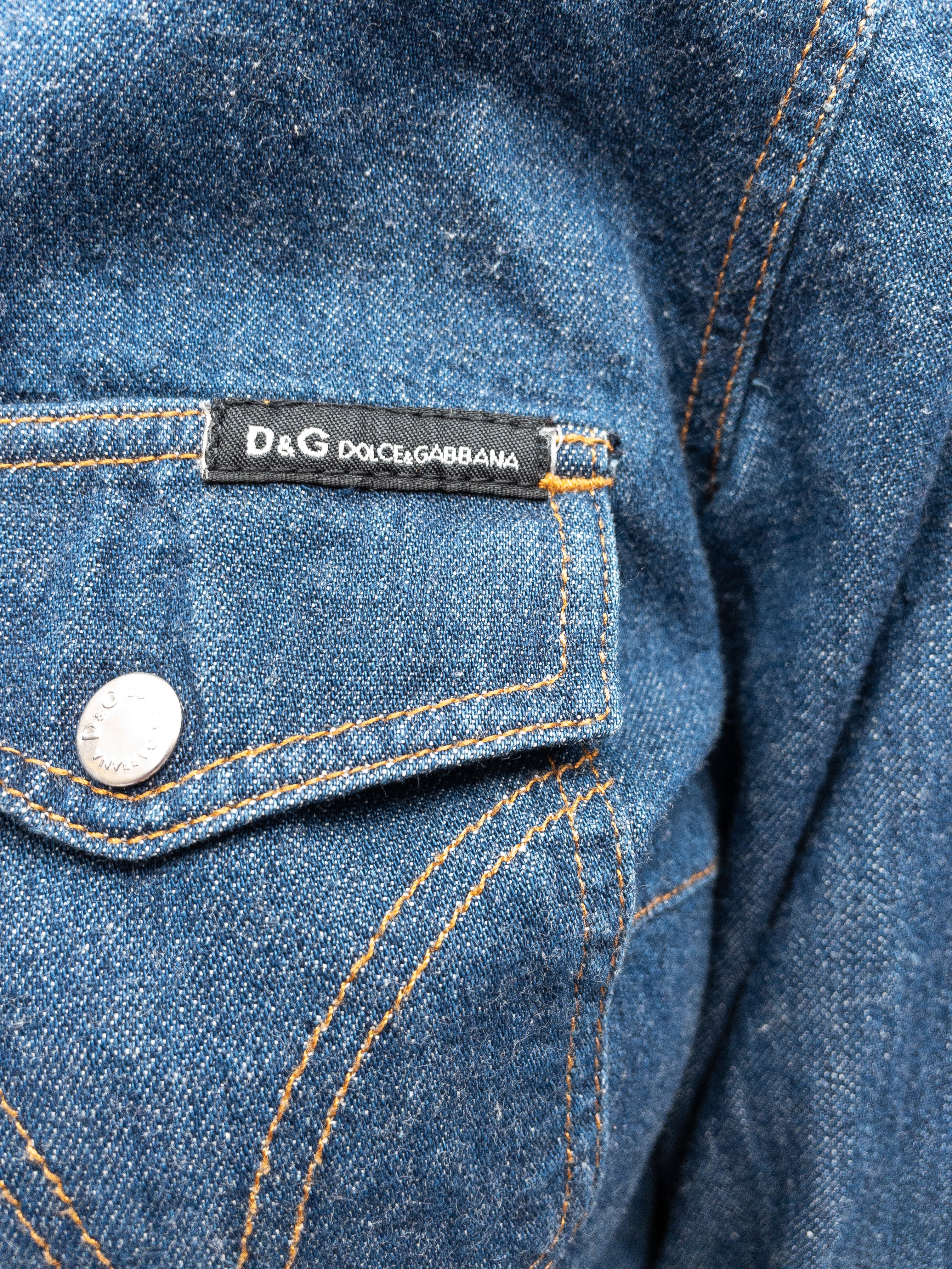 Dolce &amp; Gabbana Denimskjorte